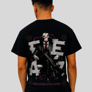 “Fearless Mind” Street Graphic T-Shirt by Switch Clouthe