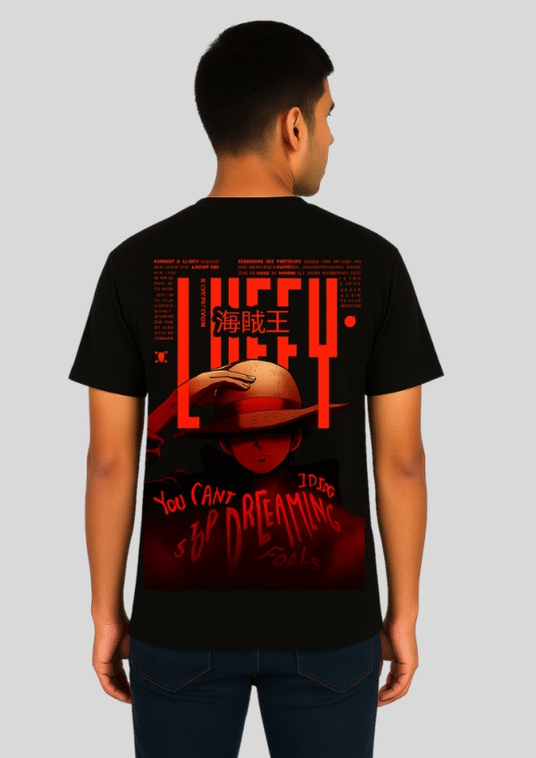 "Luffy Dreams" One Piece Inspired Graphic T-Shirt by Switch Clouthe